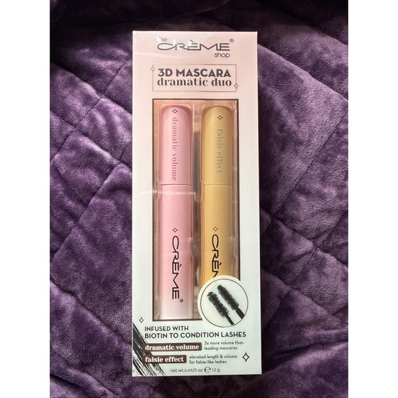 The Creme Shop Other - The Creme Shop Waterproof 3D Mascara Dramatic Duo in Black